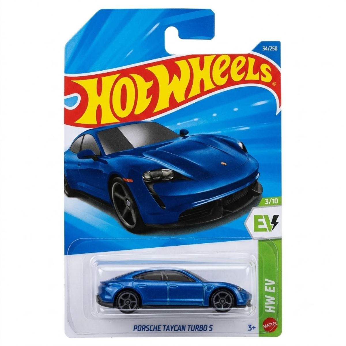 Hot Wheels Auto Porsche Taycan Turbo S 34/250 HW EV