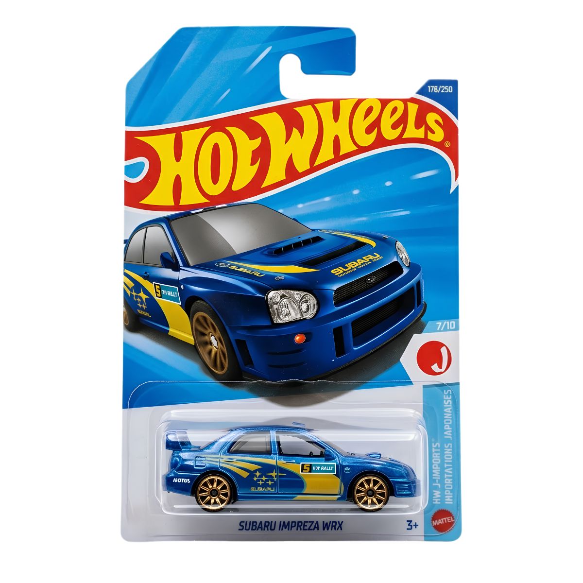 Hot Wheels Auto Subaru Impreza WRX 176/250 HW J-Imports