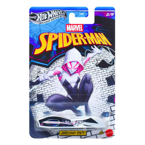 Hot Wheels Silver Series Spider-Gwen Ground F