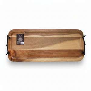 Bandeja para Aperitivo de Madera de Acacia Wayu