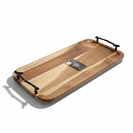 Bandeja para Aperitivo de Madera de Acacia Wayu