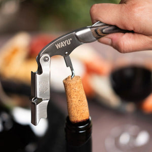 Abridor De Vinos Descorchador Sacacorchos Wayu Cocteleria