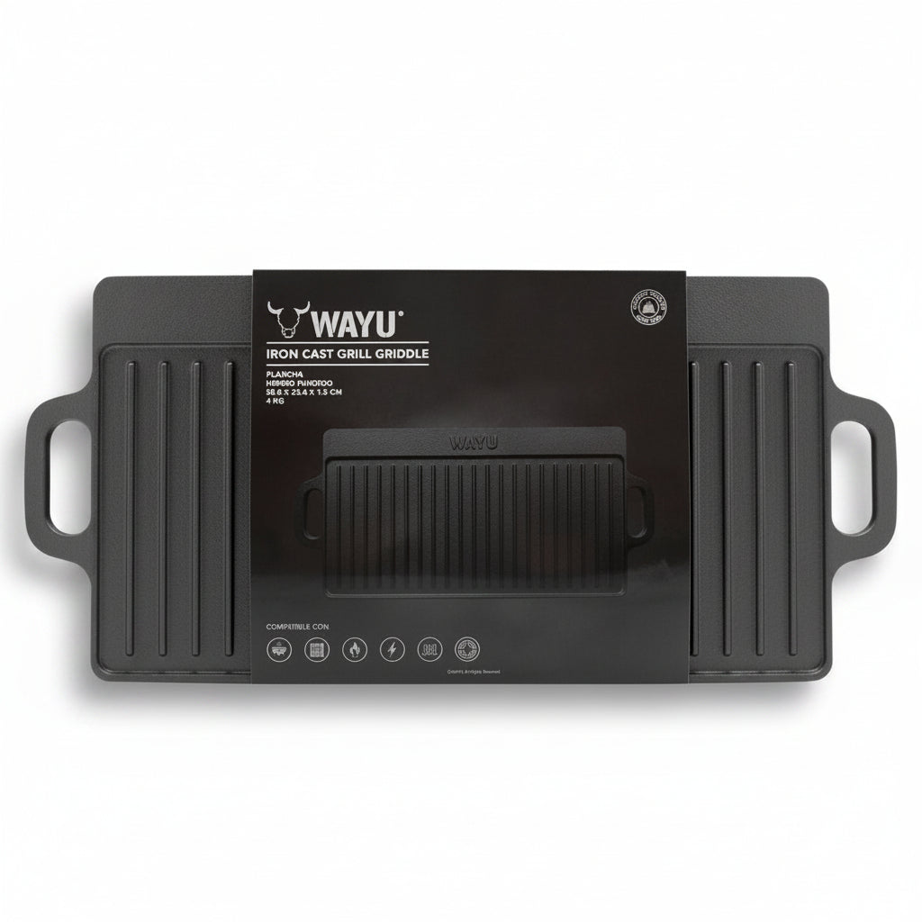 Plancha Hierro Fundido de 50x23cm Wayu