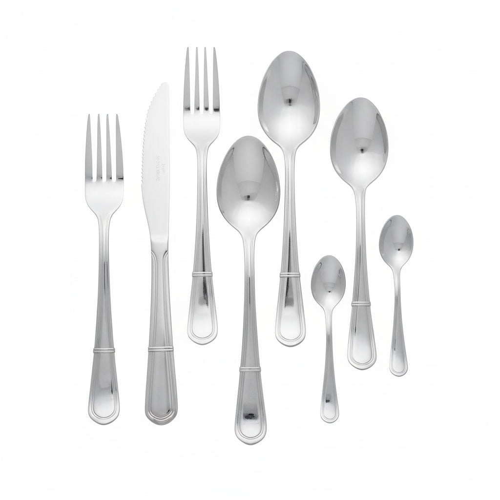 Set de Cubiertos 16 Piezas Acero Inoxidable Kingstone Royal | Disparo.cl