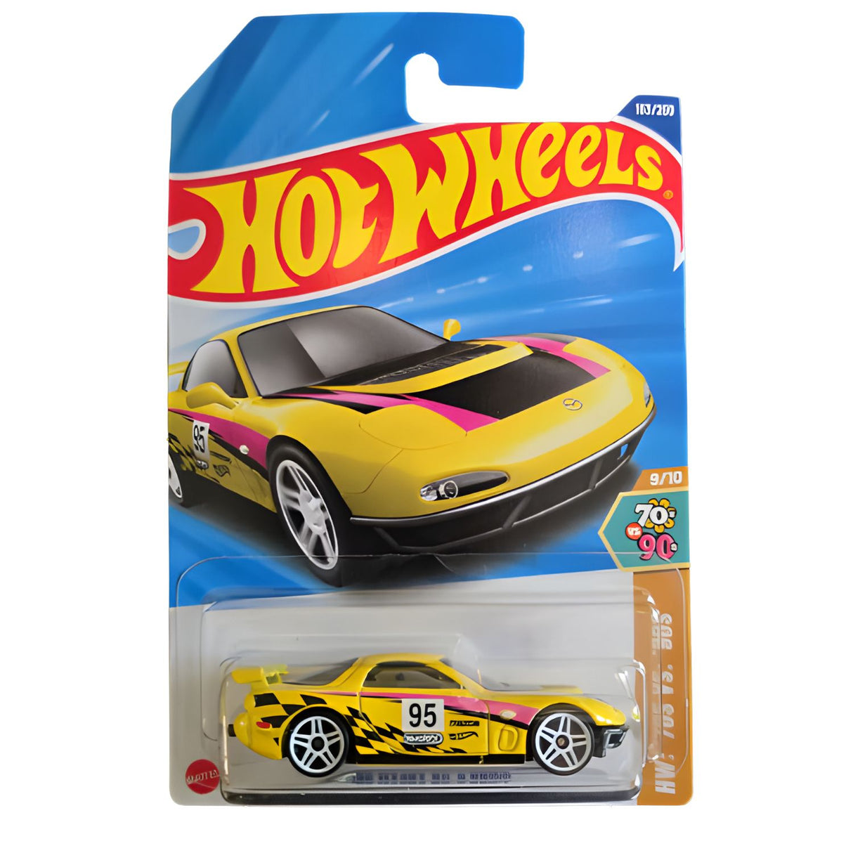 Auto Hot Wheels Regular 95 Mazda RX-7 Drift Mattel 163/250