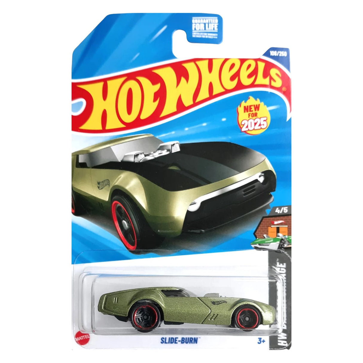 Auto Hot Wheels Regular Slide-Burn Juguete Mattel 108/250