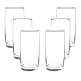 Set 6 Vasos Altos Modelo Monterrey Transparente De 445mL