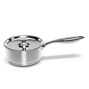 Olla Cazo Wens 16cm 1700mL Serie 400 Acero Inoxidable