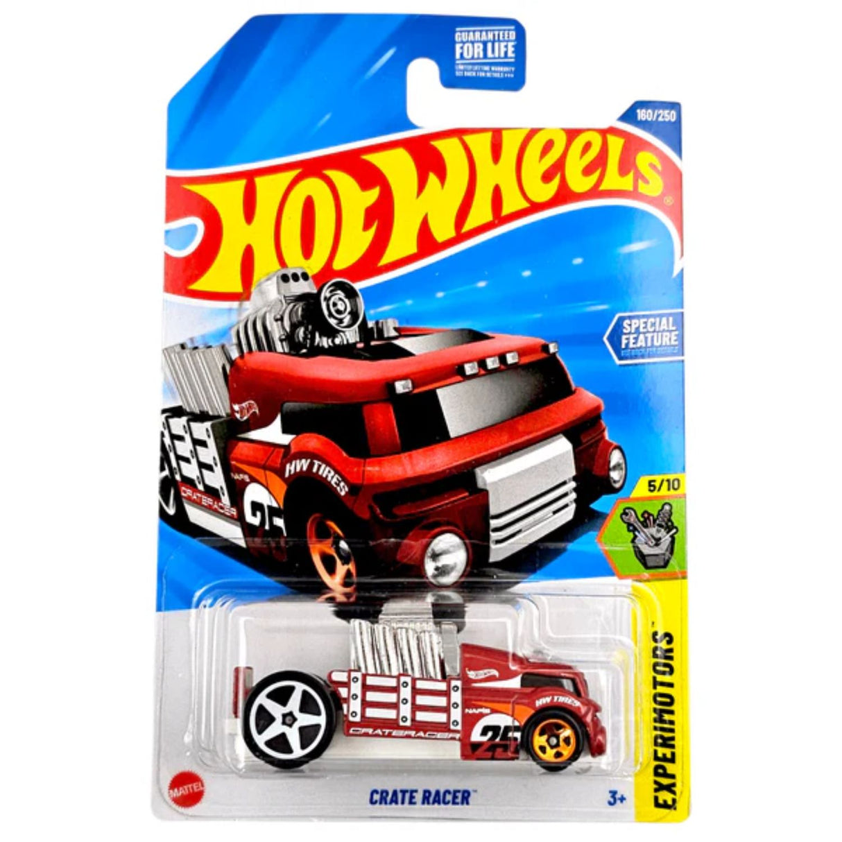 Auto Hot Wheels Regular Crate Racer Juguete Mattel 160/250