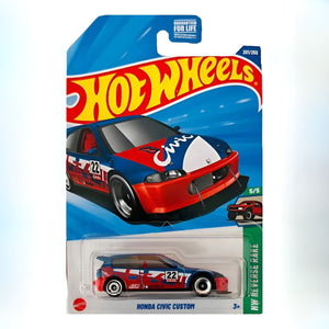 Auto Hot Wheels Regular Honda Civic Custom Mattel 201/250