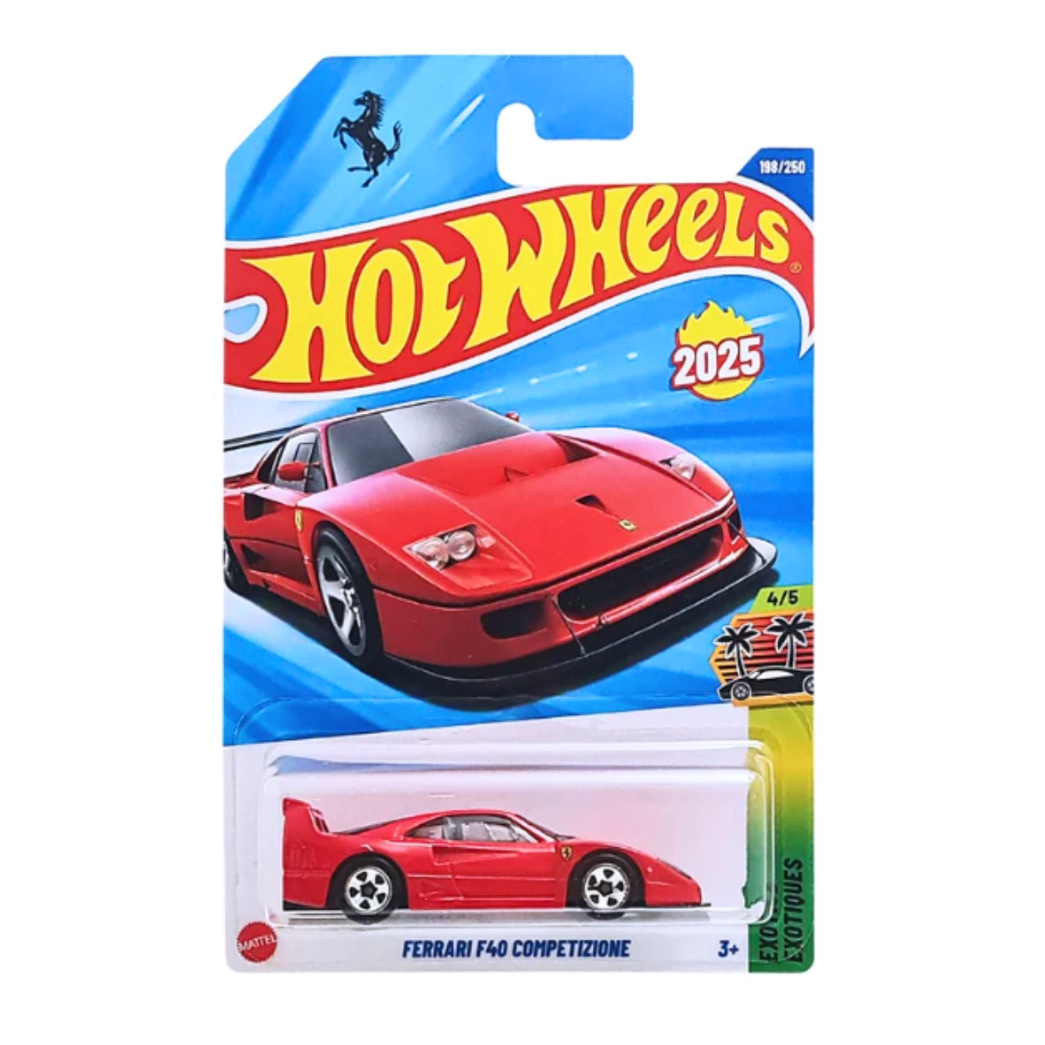 Auto Hot Wheels Ferrari F40 Competizione Mattel 198/250 | Disparo