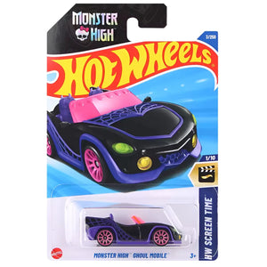 Auto Hot Wheels Monster High Ghoul Mobile Mattel 3/250