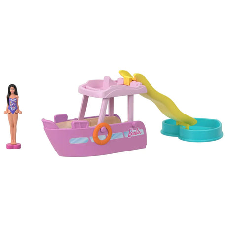 Barbie Vehiculo Crucero Muñeca Sorpresa Barbieland Mattel