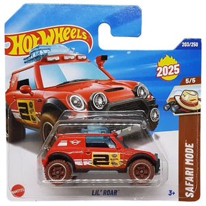 Auto Hot Wheels Lil' Roar Safari 203/250 Juguete Mattel