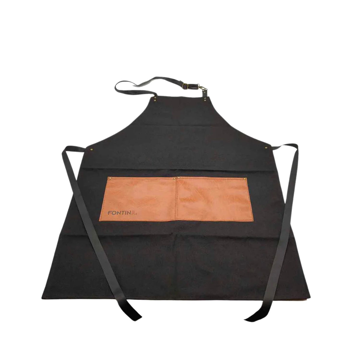 Pechera Delantal Asado Ajustable Fontina 60x76cm Algodon