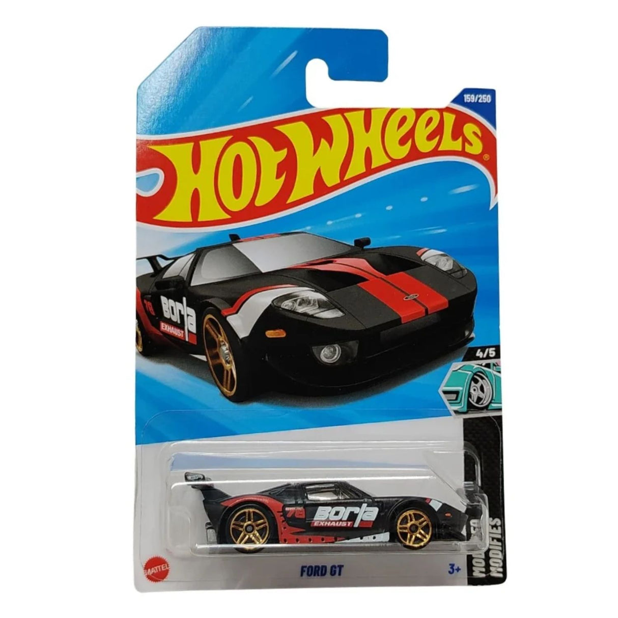 Auto Hot Wheels Regular Ford Gt Juguete Mattel 159/250