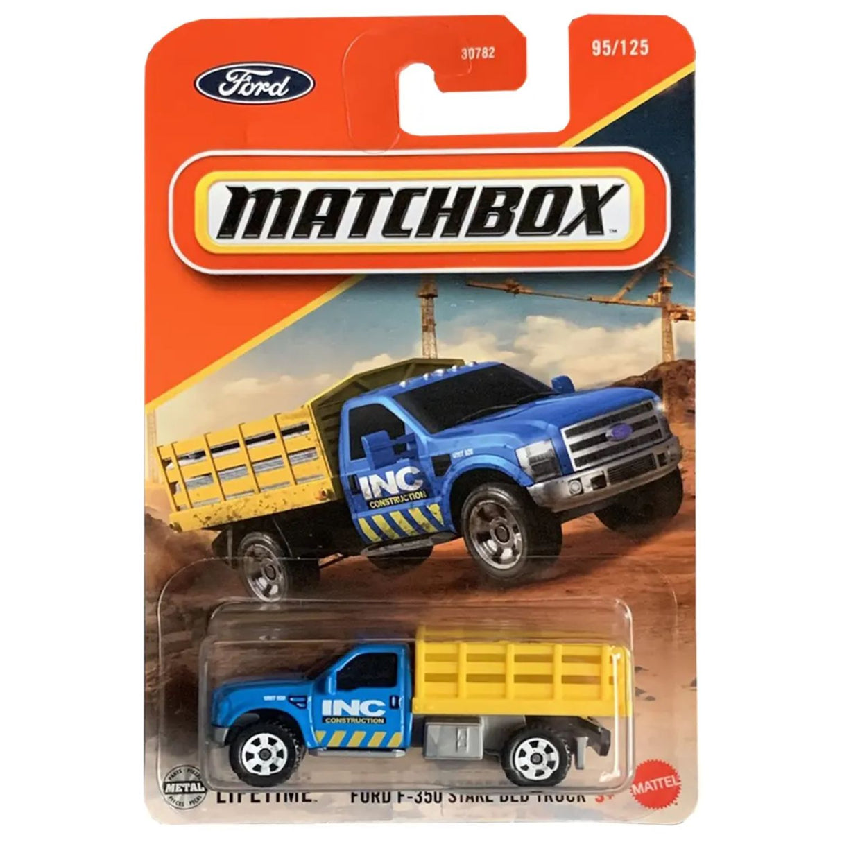 Auto Basico Ford F 350 Stake Bed Truck Mattel Matchbox