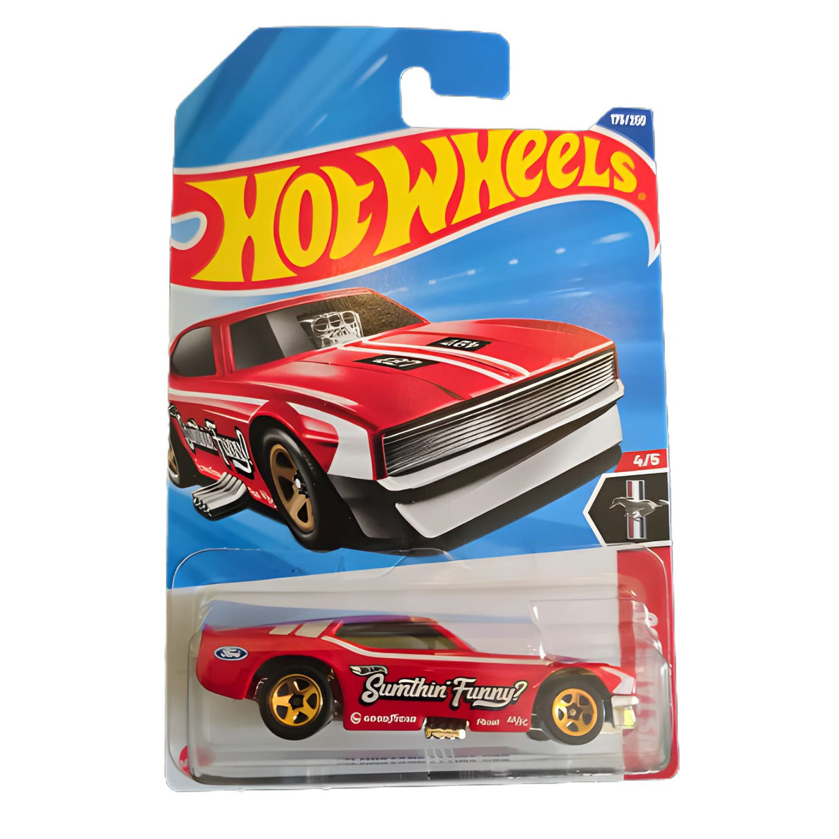 Auto Hot Wheels 71 Mustang Funny Car Juguete Mattel 175/250