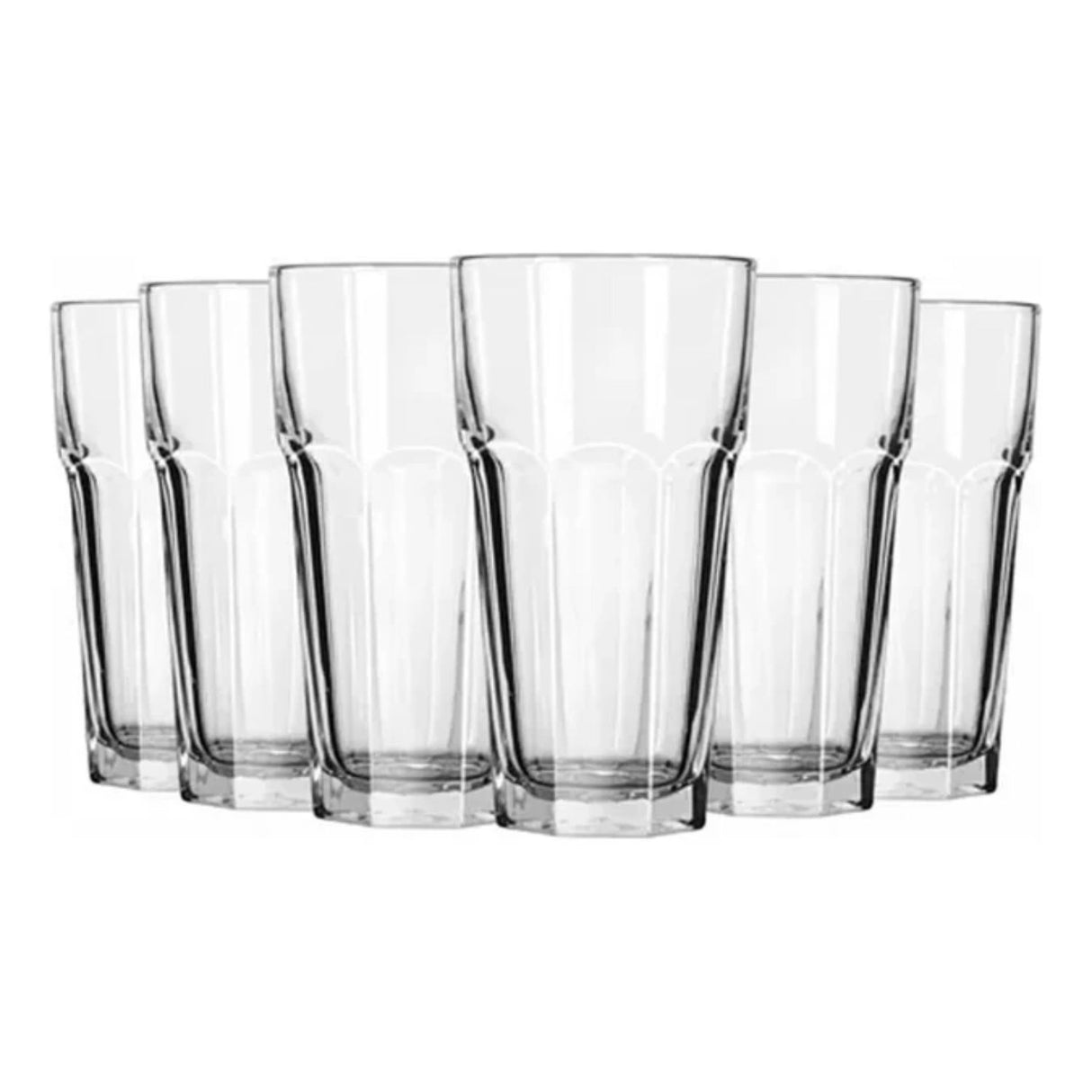 Set 6 Vasos Cooler Modelo Lisboa Tragos 468mL Tragos Agua