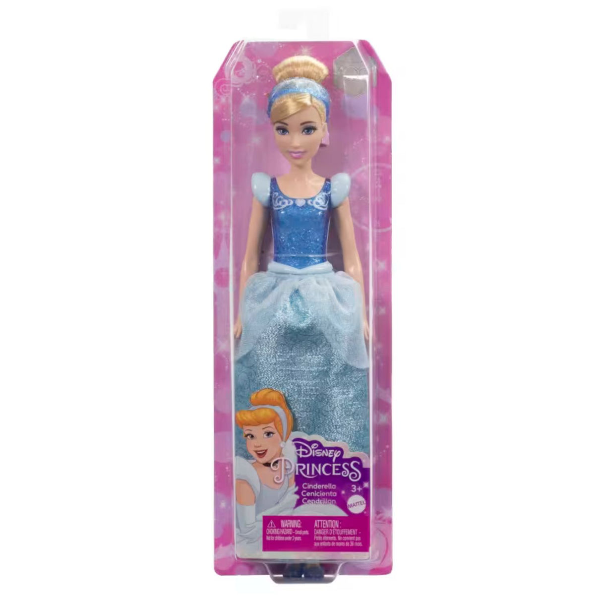 Princesa Disney Muñeca Cenicienta Juguete Infantil Mattel