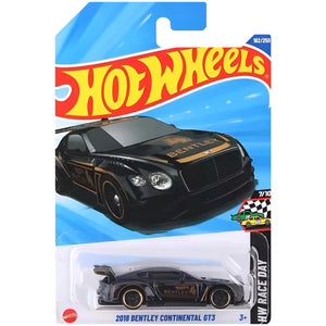 Auto Hot Wheels 2018 Bentley Continental Gt3 Mattel 162/250