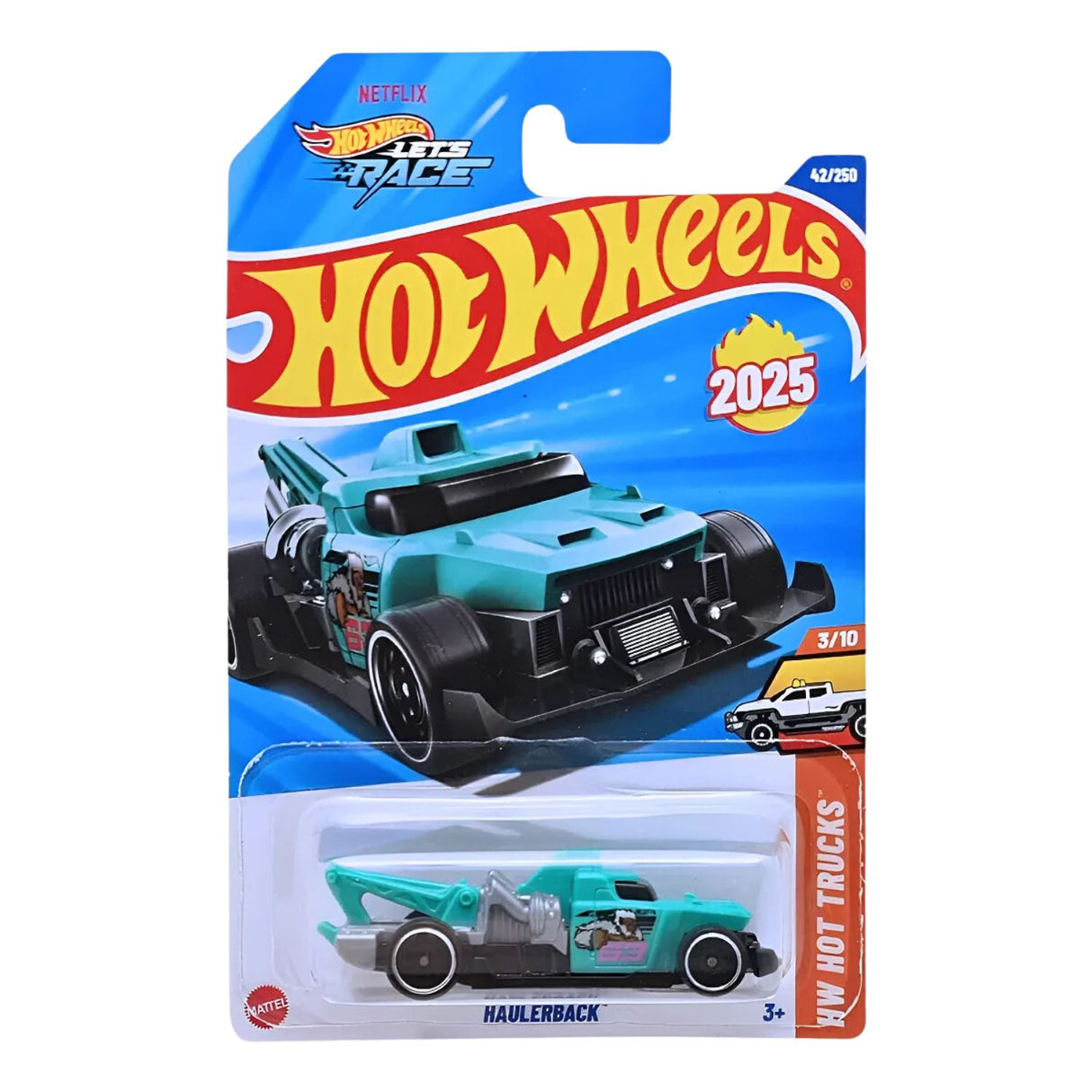 Auto Hot Wheels Regular Haulerback Juguete Mattel 42/250