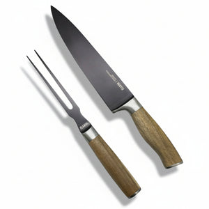 Set Cuchillo Tenedor con Revestimiento Antiadherente Wayu