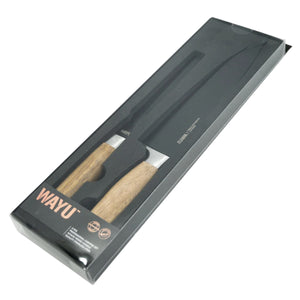 Set Cuchillo Tenedor con Revestimiento Antiadherente Wayu