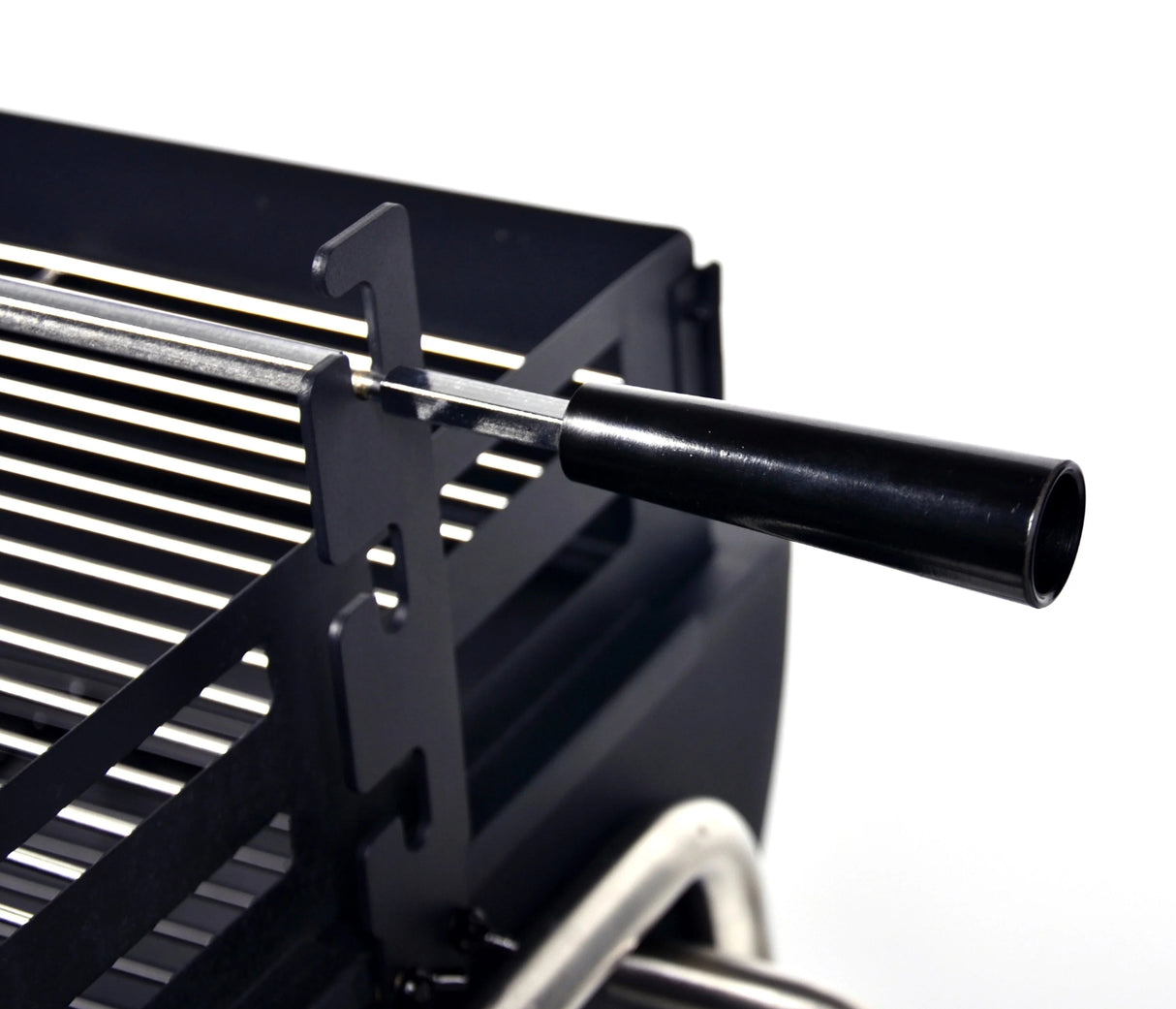 Parrilla a Carbon Altura Ajustable con Spiedo Wayu