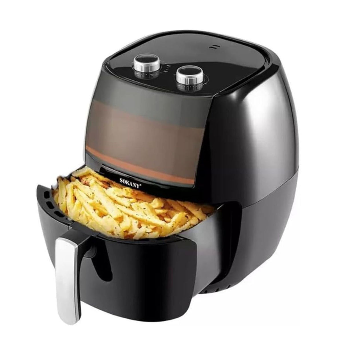 Freidora De Aire Air Fryer 7.7L 1800W Negro SK-8013 Sokany