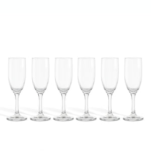 Pack Display 6 Copas Champagne 176ml Versalles Para Cocktail