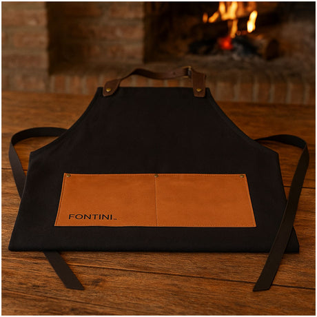 Pechera Delantal Asado Ajustable Fontina 60x76cm Algodon