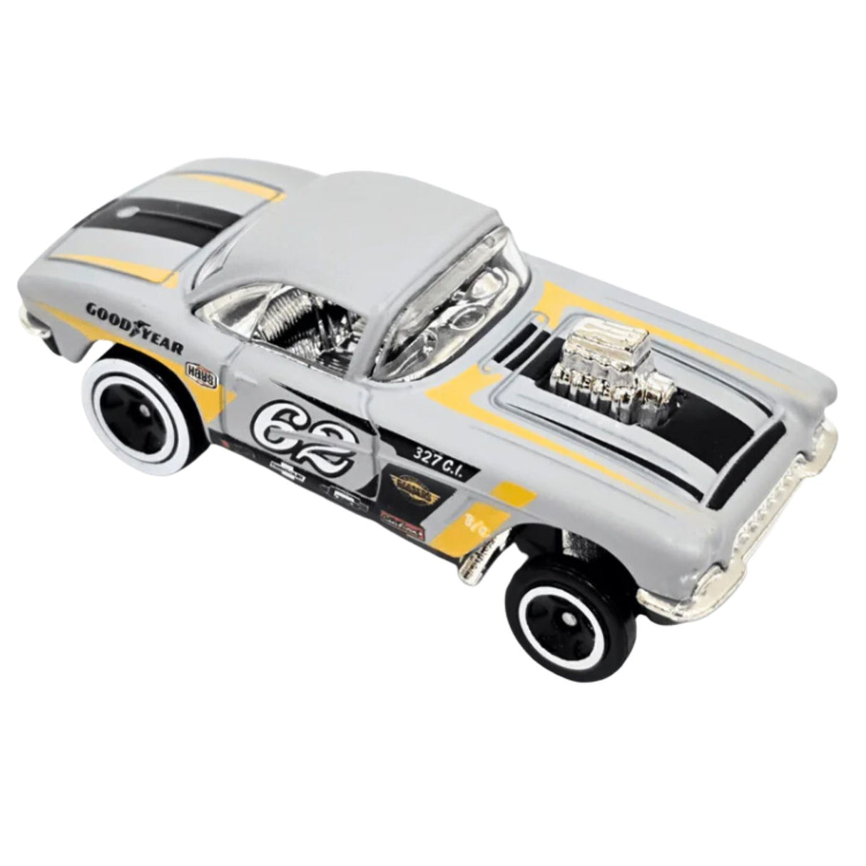 Auto Hot Wheels 62 Corvette Gasser Juguete Mattel 182/250