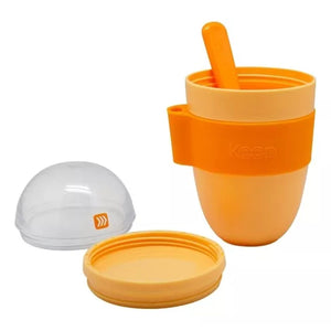 Vaso Yogurt Keep Cereal 330ml Con Cuchara