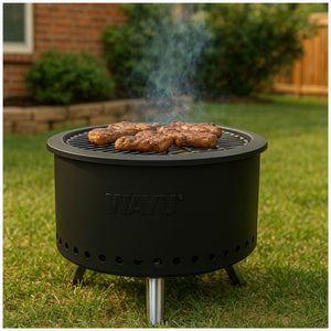 Fogon Brasero Doble Combustion 55cm Wayu Asado Parrilla