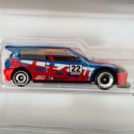 Auto Hot Wheels Regular Honda Civic Custom Mattel 201/250