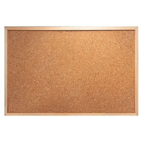 Pizarra Corcho Con Marco De Madera 20x30CM