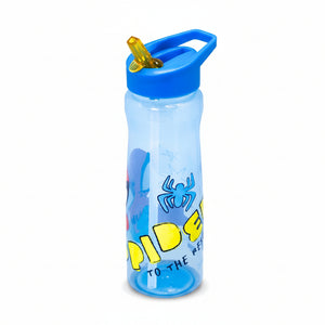 Botella Curva Infantil Spiderman Libre de BPA Bombilla