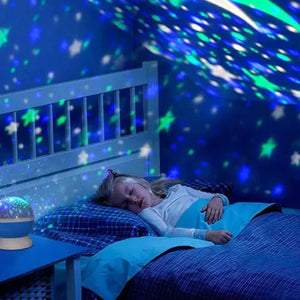 Proyector espantacuco de Cielo Estrellado luz LED Azul