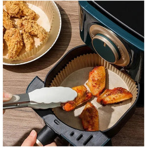 Set 100 Fuentes de Papel Antiadherente para Air Fryer 22 cm