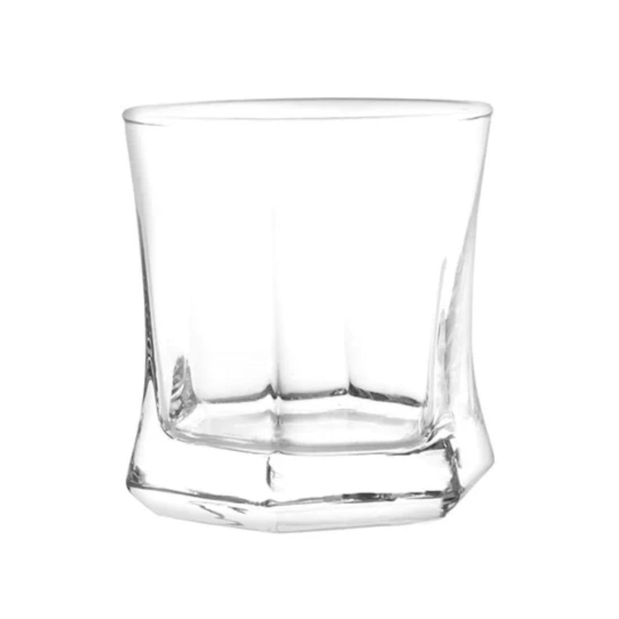 Display 6 Vasos Bajos Modelo Vivaldi 250Ml Para Tragos Agua