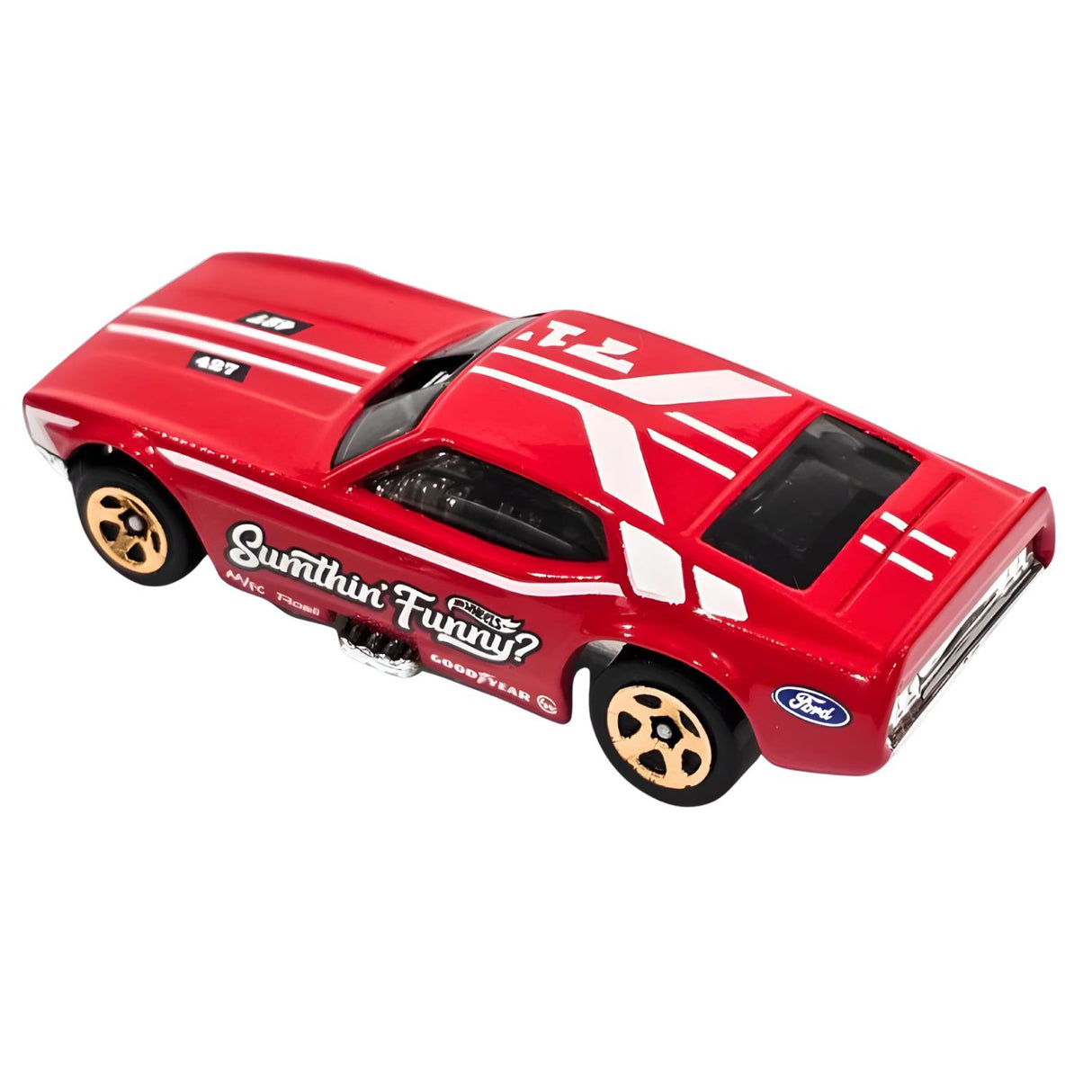 Auto Hot Wheels 71 Mustang Funny Car Juguete Mattel 175/250