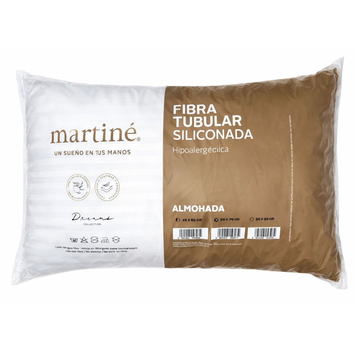 Almohada Estandar Blanca Martiné 50x70cm Poliester