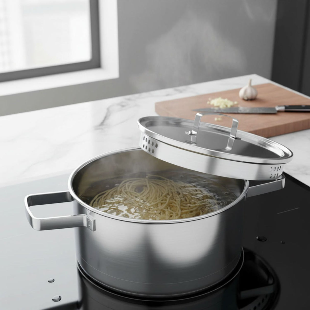 Batería Cocina Wens De 6 Piezas Acero Inoxidable 510-6SS | Disparo.cl
