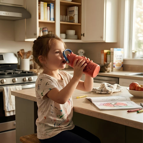 Botella Vacuum Spiderman Acero Inoxidable 414ml Libre de BPA