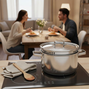 Batería Cocina Wens De 6 Piezas Acero Inoxidable 510-6SS | Disparo.cl
