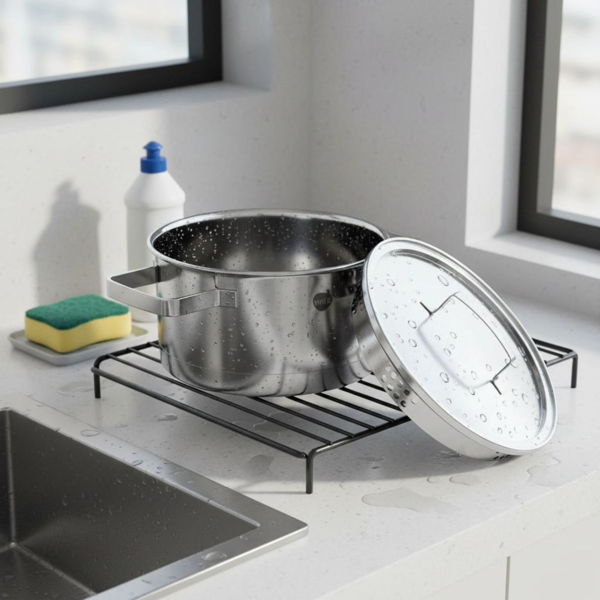 Batería Cocina Wens De 6 Piezas Acero Inoxidable 510-6SS | Disparo.cl