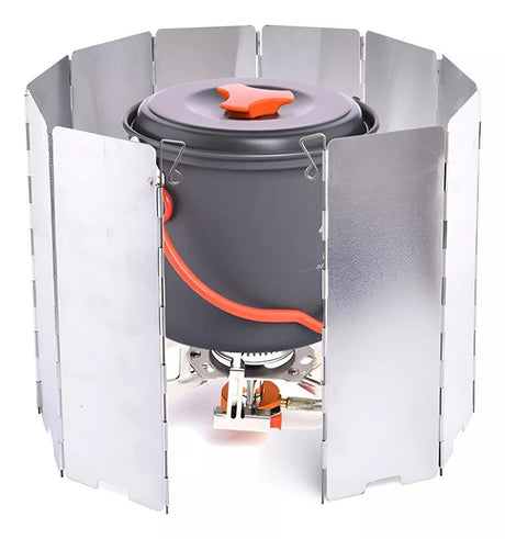Protector de Viento para Cocinilla Portatil Camping