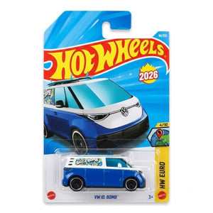 Hot Wheels Auto Volkswagen ID. Buzz 86/250 HW Euro Azul