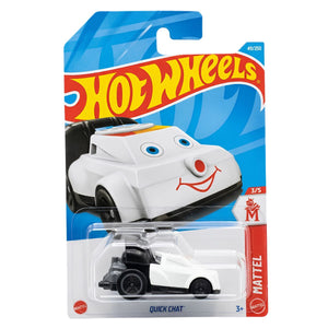 Hot Wheels Auto Quick Chat 49/250 Mattel Blanco